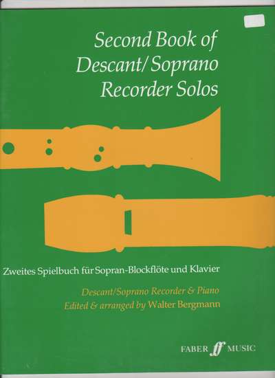 photo of Second Book of Descant Recorder Solos