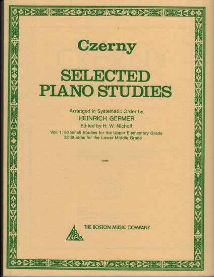 photo of Selected Piano Studies