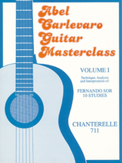 photo of Abel Carlevaro Guitar Masterclass, Vol. I,  Sor 10 Studies