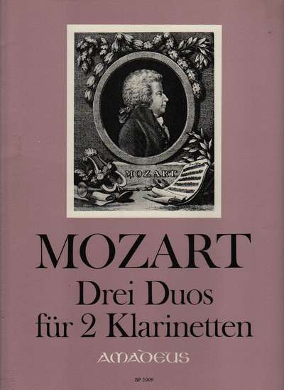 photo of Drei Duos für 2 Klarinetten