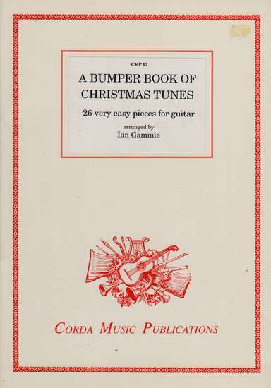 photo of A Bumper Book of Christmas Tunes, 26 very easy pieces for guitar