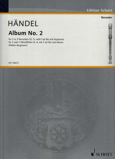 photo of A Second Handel Album