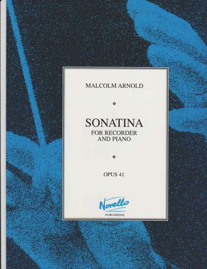 photo of Sonatina for Recorder and Piano, Opus 41