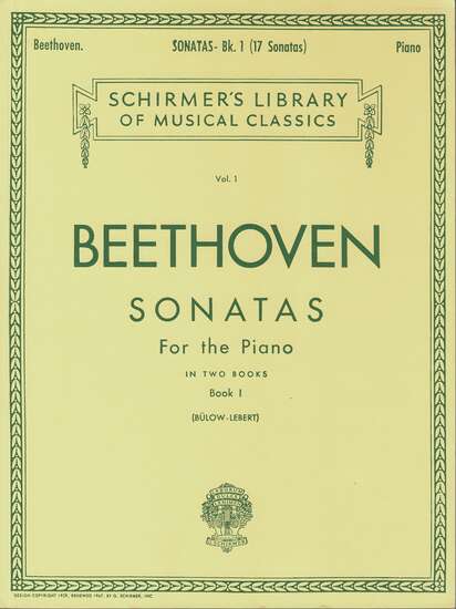 photo of Sonatas for the Piano in two Books, Book 1, Nos. 1-17