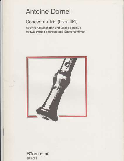 photo of Concerto en Trio (Livre III/1)