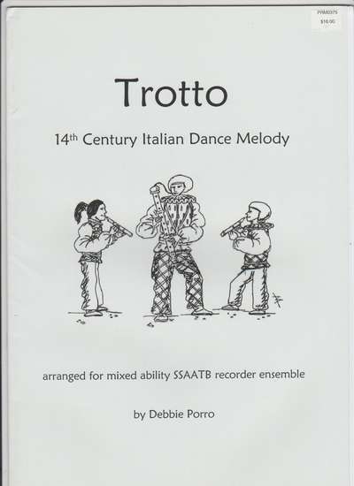 photo of Trotto, 14th Century Italian Dance Melody