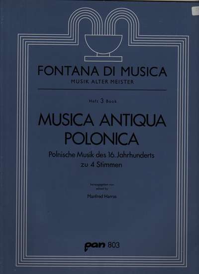 photo of Music Antiqua Polonica, Polish Music of the 1600s