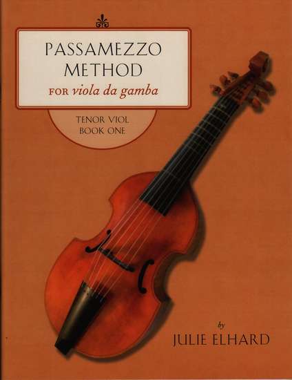 photo of Passamezzo Method for viola da gamba, Tenor Viol, Book One, Treble clef version