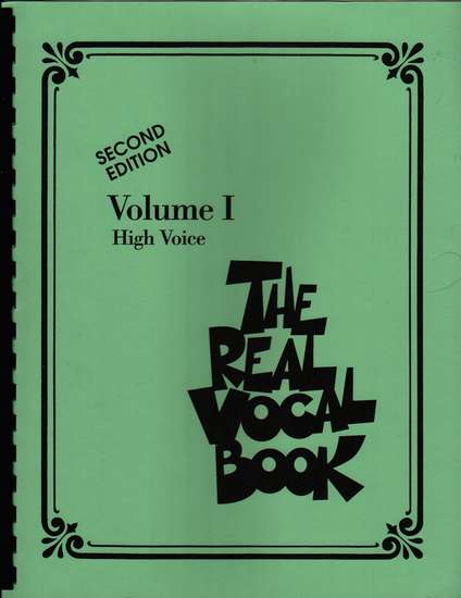 photo of The Real Vocal Book, Volume I, High Voice, Second Edition