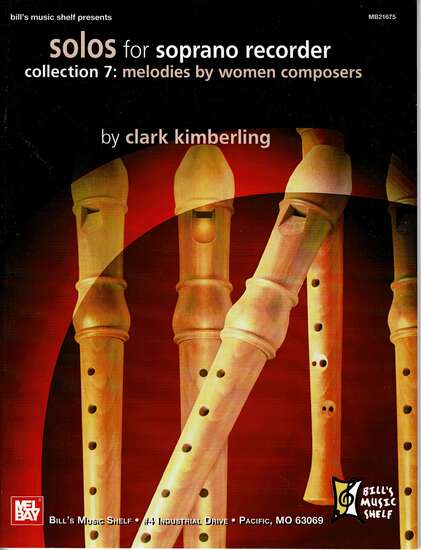 photo of Solos for the soprano recorder, Collection 7, Melodies by Women composers