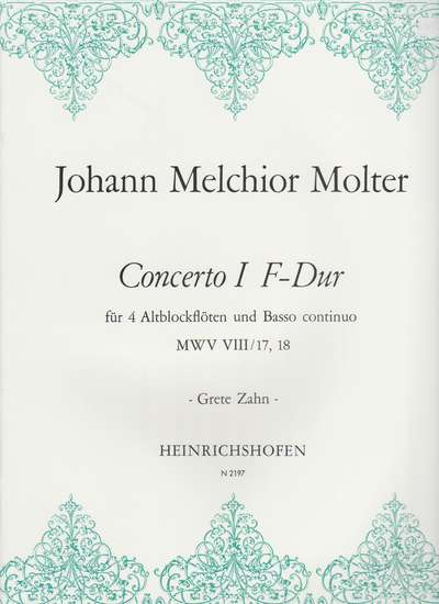 photo of Concerto I F major, MWV VIII/17, 18