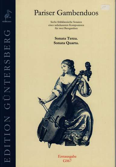 photo of Pariser Gambenduos, Sonata Terza, Sonata Quarta