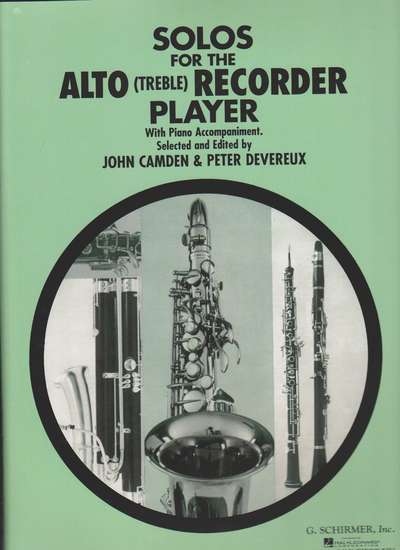 photo of Solos for the Alto Recorder Player