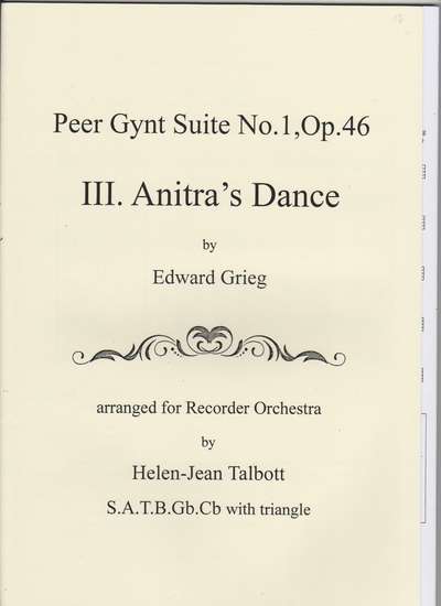 photo of Peer Gynt Suite No. 1, Op. 46, III Anitra