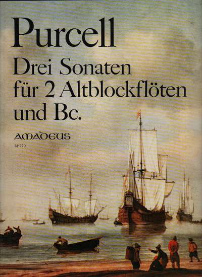 photo of Drei Sonaten fur 2 Altblockfloten und Bc.