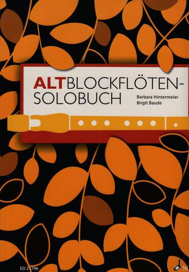 photo of Altblockfloten-solobuch