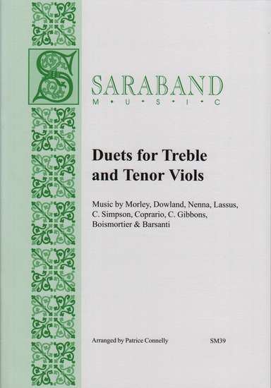 photo of Duets for Treble and Tenor Viols
