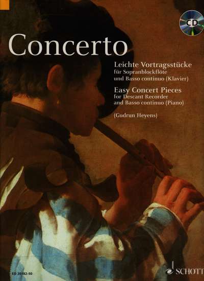 photo of Concerto, Easy Concert Pieces, with CD