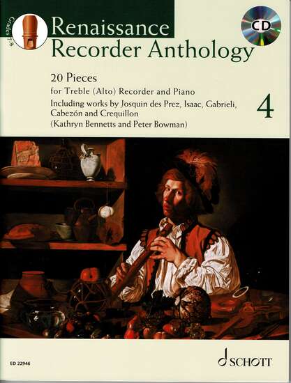 photo of Renaissance Recorder Anthology, Vol. 4, 20 Works, CD, Alto