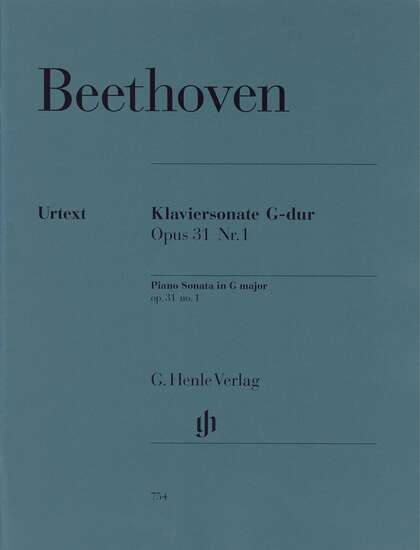 photo of Piano Sonata in G Major, Op. 31, No. 1, Urtext