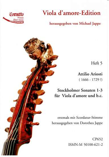 photo of Stockholmer Sonaten 1-3 fur Viola d