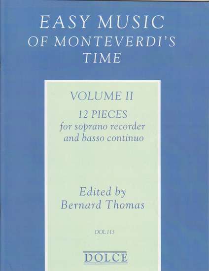 photo of Easy Music of Monteverdi