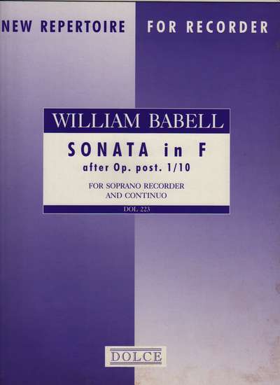photo of Sonata in F Major