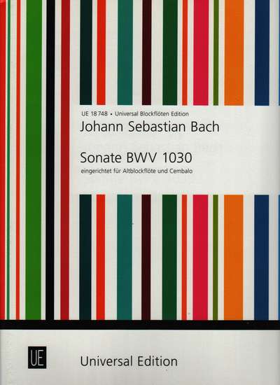 photo of Sonata BWV 1030