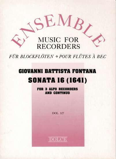 photo of Sonata 16 (1641)