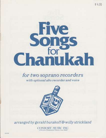 photo of Five Songs for Chanukah