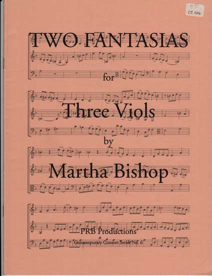 photo of Two Fantasias for Three Viols