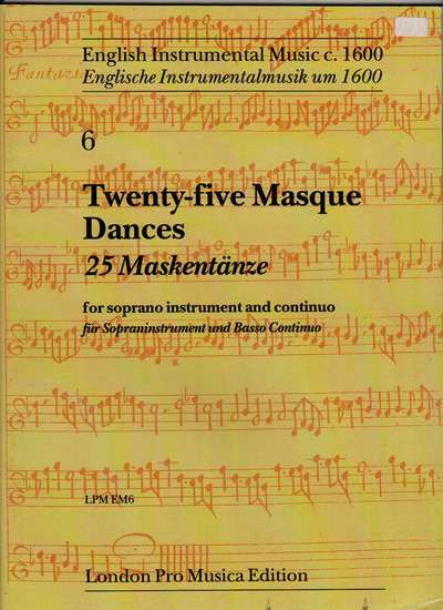 photo of Twenty-five Masque Dances