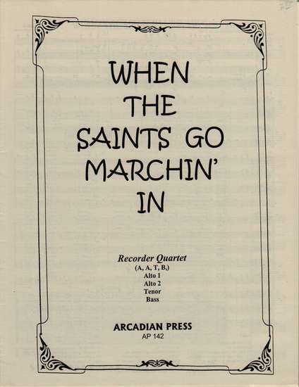 photo of When the Saints go Marchin